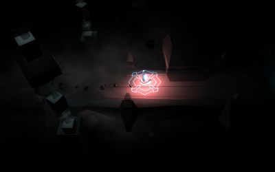 The Last Aura – Screenshot of Demilux with low energy